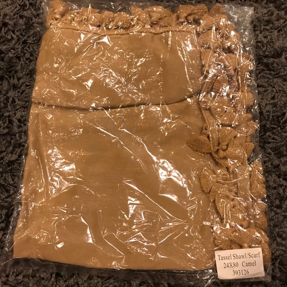 Tassel Shawl/Scarf🧣24x80 - Picture 5 of 5